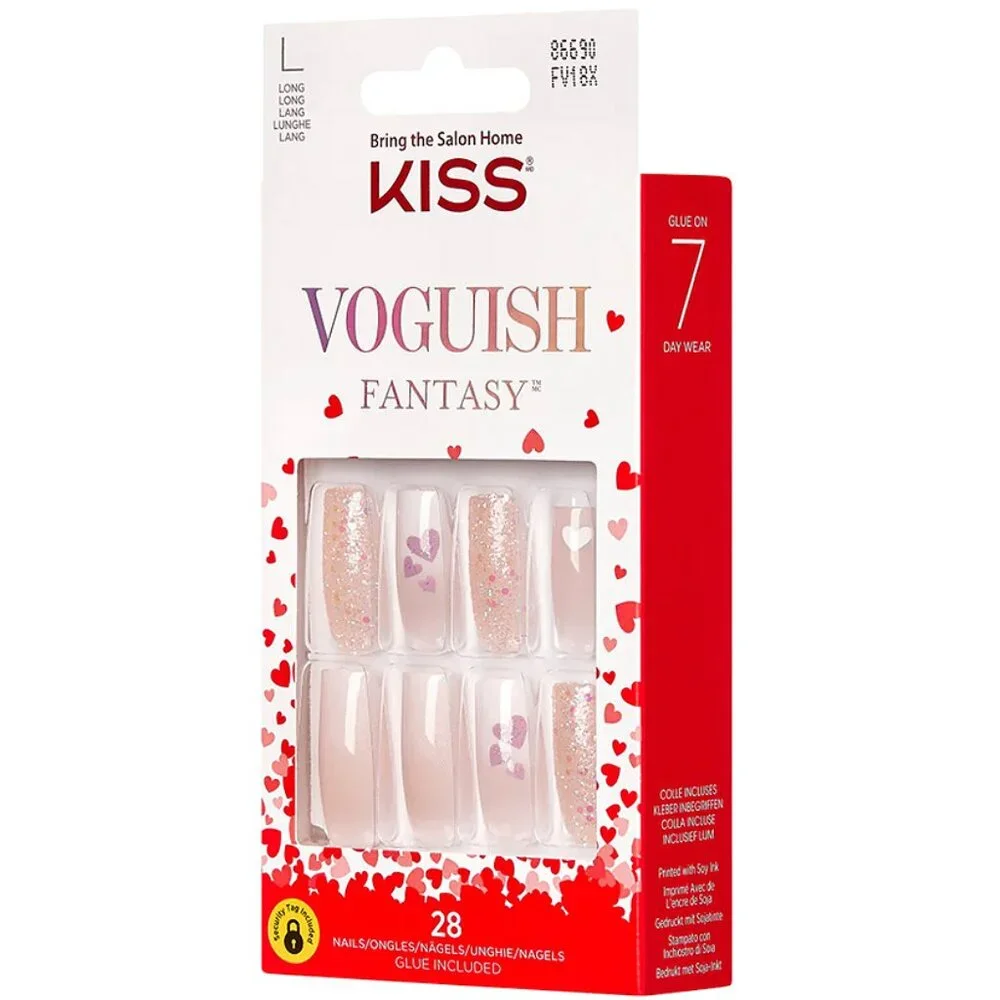 Kiss Gel Fantasy Nails long length - Love Story